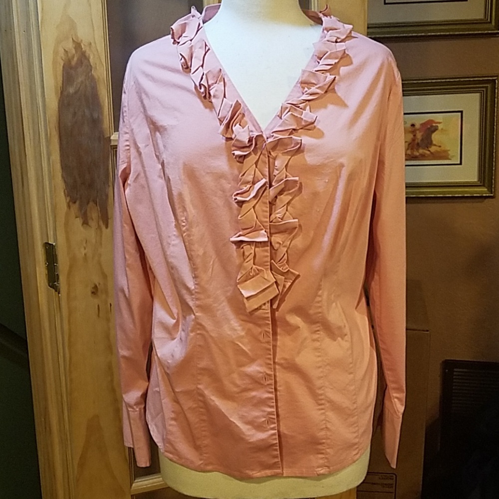Pink blouse